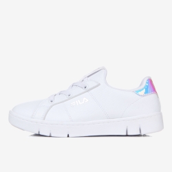 Fila Court Flex Kd - Poikien Ahdonghwa Kengät - Hopea | FI-84732